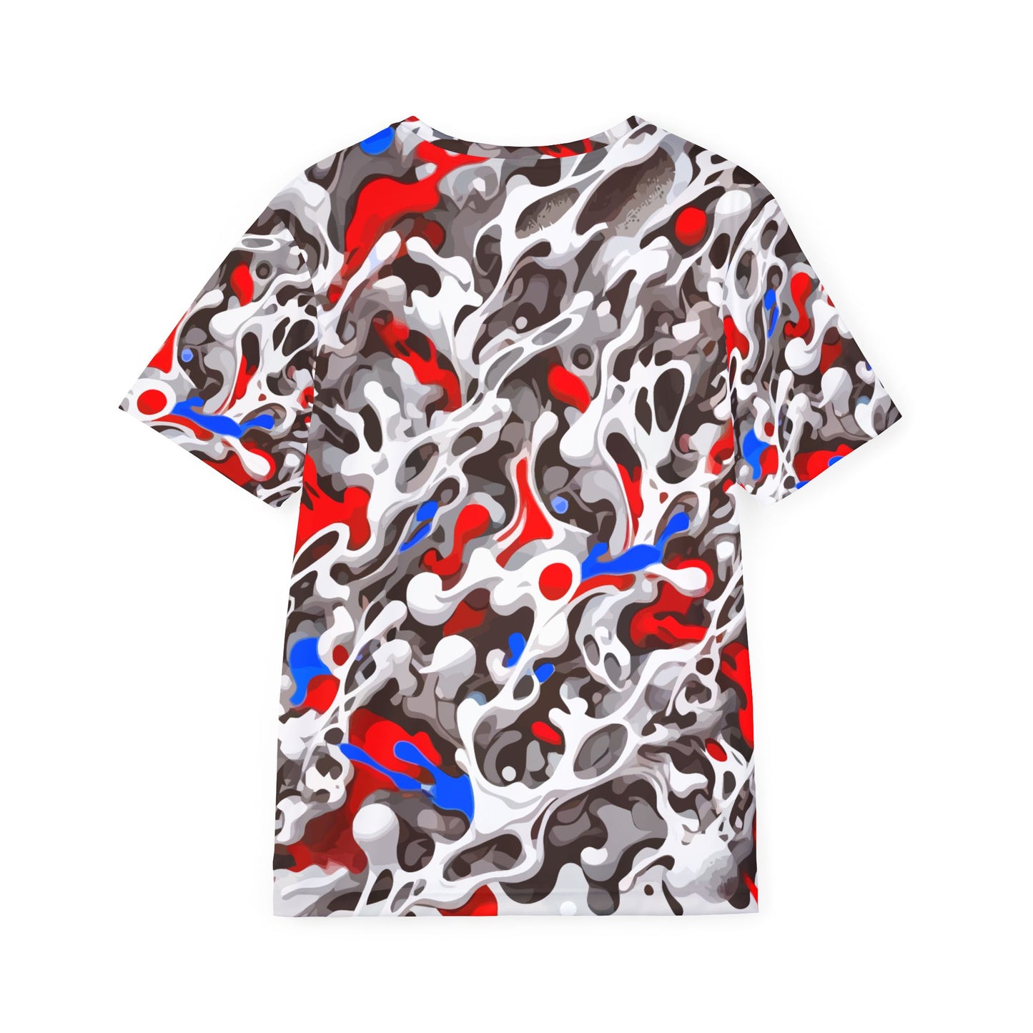 Chaos Flow RWB Men's Jersey Style T-Shirt